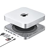 RayCue Mac Mini Hub & Type-C Ständer mit SSD Gehäuse,Mac Mini...