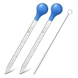 Glas Pipette Dropper 10ml Tropfpipette Flüssigkeiten Messpipette mit...