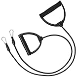 Veemoon 1 Paar Abnehmbare Stepper Widerstandsbänder mit Ergonomischen...