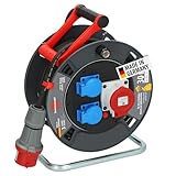 Brennenstuhl Garant CEE 1 V2 IP44 Kabeltrommel (CEE-Kabeltrommel mit 30m...