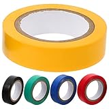 Healeved 5 Rollen Flammhemmendes Isolierband PVC 15mm X 10m Bunt Elektrisch...