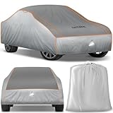 tectake® Auto Abdeckplane, Hagelschutz Autoplane, Autoabdeckung,...