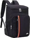 QINGLOU 28L Kühlrucksack Thermo Rucksack Picknickrucksack Kühltasche...