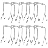 10 Stück Rouladenklammern aus Edelstahl, Rouladenbinder Wiederverwendbar,...