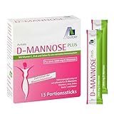Avitale D-Mannose Plus 2000 mg Stick mit Niacin und Biotin zur Förderung...