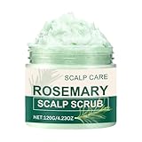 Kopfhautpeeling - 120g Haar Peeling Shampoo, Klärende Reinigungscreme...