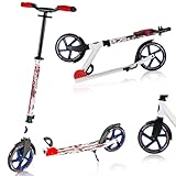 Best Sporting Scooter Erwachsene I klappbarer Roller mit Ständer I Union...