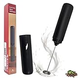 Milchaufschäumer Stab, Elektrischer Milchaufschäumer, M-ilchaufschäumer...