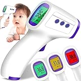 Retoo Fieberthermometer Kontaktlos Infrarot Stirnthermometer für Kinder,...