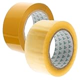 STOBAZA 2 Rollen Transparentes Verpackungsklebeband Multifunktionales Stark...