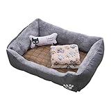 Generisch Hundecouchbett, Hundebett für kleine Hunde | Cozy Cuddler...