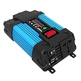 RIEJIN 500W Reiner Sinus-Wellen-Wechselrichter DC 12V zu Wechselstrom...