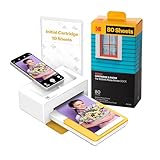 KODAK Dock Plus 4PASS-Fotodrucker (10 x 15 cm) + Paket mit 90 Blatt...