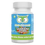 Guarana Kapseln - hochdosiert - 100mg Koffein - Qualität aus Deutschland -...