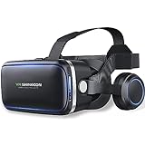 FIYAPOO VR Brille with Kopfhörern Virtual Reality Headset 3D VR Headset...