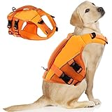 ASENKU Schwimmweste Hund Mittel L,Verstellbar & Ripstop...
