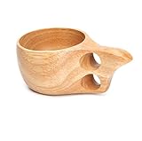 Kitchnexus Tragbar Holz Tasse Trinkbecher Camping Reise Becher Holzkrug...