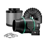 MARS HYDRO 6 Inch 350CFM Inline Fan (150mm with Digital Controller)