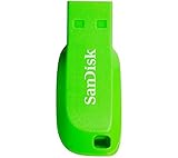 SanDisk SDCZ50C-016G-B35GE 16 GB Cruzer Blade USB Flash Drive - Electric...