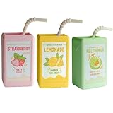 Breeshy JuiceBox bunte Vase für Blumenkasten, Trinkvase aus Kunstharz,...