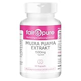 Fair & Pure Muira Puama 500mg, 90 Kapseln, 10:1 Extrakt,...
