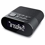 CSL - DAB+ Radiowecker DAB, UKW, Uhrenradio, Wecker mit Zwei einstellbaren...