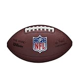 Wilson American Football NFL DUKE REPLICA, Mischleder, Offizielle Größe,...