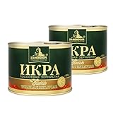 2x500g Dosen Gorbuscha Lachskaviar Zarendom Classic - roter Kaviar - caviar...