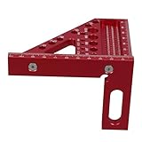 VILLFUL Multifunktionales Aluminiumlegierung Winkelmesser Präzises...