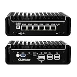 Glovary Firewall Mini PC Quad Core N100, DDR5 8GB RAM 128GB NVMe SSD, 6 x...