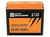 LIONTRON LiFePO4 12,8V 20Ah LX; 256Wh;  3000 Zyklen bei 90%...