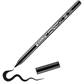 edding 4200 Porzellanpinselstift - schwarz - 1 Stift - Pinselspitze 1-4 mm...