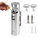 CPROSP 1x Wandaschenbecher für Draußen 28,5 * 6,5 cm, Aschenbecher...