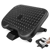 QOUBNIC Fußstütze Schreibtisch, Fußstütze Neigbar von -30° bis +30°,...