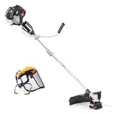 Wiltec 3in1 Benzin Multitool 1,9 kW Gartengerät mit Rasentrimmer,...