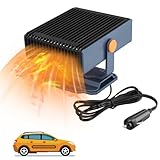 Autoheizung 12V Portable, 150W Auto Heizlüfter, 2 in 1 Tragbare...