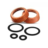 2 Sets Schwengelpumpe Ersatzteile Leder Dichtungssatz Typ 75...