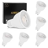 AIMHEIM GU10 LED Dimmbar 5000KLampen 7W Ersetzt 70W Halogenlampen, Birne...