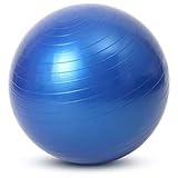 REY Gymnastikball, Sitzen, 65 cm, für Gymnastik, Pilates, Yoga,...