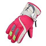 Beichwtd Winterhandschuhe Kinder Wasserdicht Skihandschuhe Softshell...