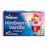 Meßmer Himbeere Vanille | Früchtetee mit Himbeer-Vanille-Aroma |...