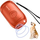 Antibell Ultraschall Gerät,Tragbar Antibell für Hunde,LED-Licht...