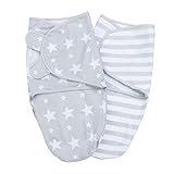 Lilly and Ben® Pucksack 2er Set I Baumwoll-Puckdecke in L (3-6 Monate) I...
