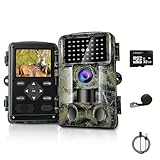 HAZA Wildkamera,2.7K Wildtierkamera,58MP Full HD wildkamera mit...