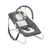 Badabulle Easy Moonlight Babywippe, mit integrierter Kopfstütze, 5-fach...