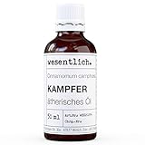 wesentlich. Kampferöl - ätherisches Öl - 100% naturrein (Glasflasche) -...