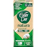 EveryDay Natura Slipeinlagen Normal, 100% Bio-Baumwolle, biologisch...