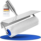 Stachelwalze für Ausgleichsmasse (25cm) inkl. Spritzschutz und...