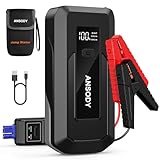 ANSODY 3000A Starthilfe Powerbank für Pkw (Bis zu 10L Benzin/8L Diesel),...