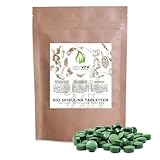 GreatVita Bio Spirulina Tabletten (500mg) ca. 800 Tabletten Spirulina Alge...